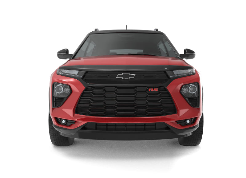 AVS 21-22 Chevrolet Trailblazer Aeroskin Low Profile Hood Shield - Smoke 322192