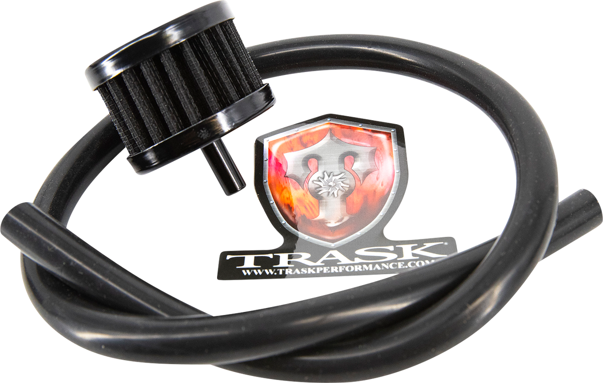 TRASK M8 Transmission Top Cover - Vented Softail /Glide 2017-2021 /TM-2041BK