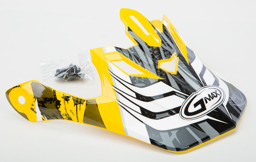 GMAX Gm-46x-1 Shredder Visor Yellow Xs-Sm G046013
