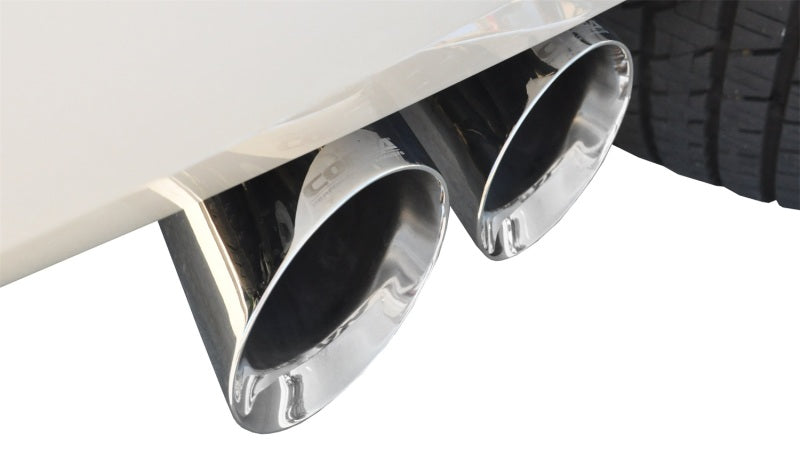 Corsa Cat Back Exhaust, Sport, 3in, Single Side Twin Polished 4in Tips, 2015 Chevy Tahoe/GMC Yukon 14859
