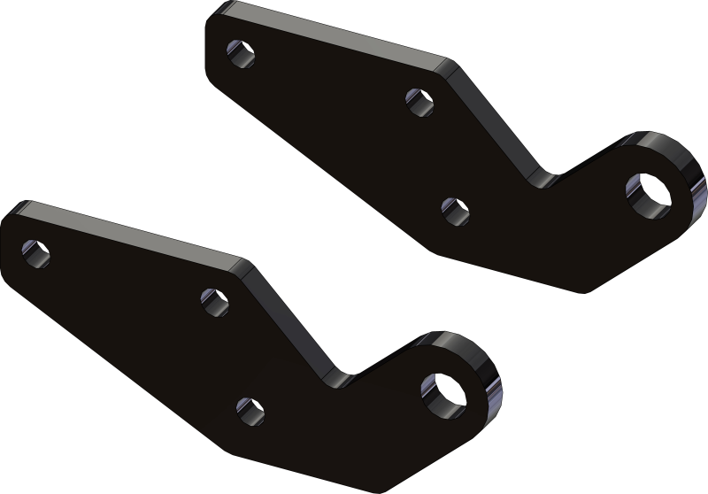 KFI Pro 2.0 Push Tube -1 in. Leveling Kit 106320