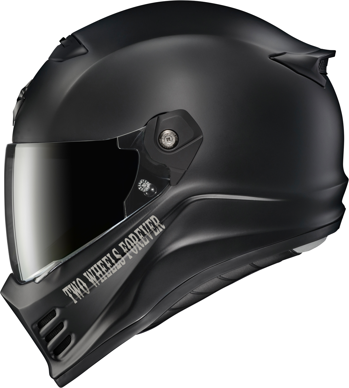 SCORPION EXO Covert Fx Full Face Helmet Vtwin Visionary Matte Black 2x CFX-1107