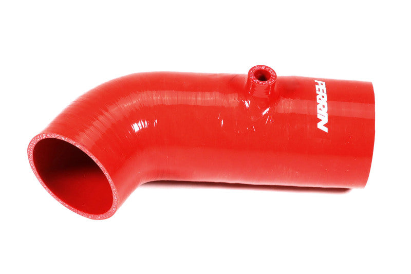 Perrin 22-23 Subaru BRZ/Toyota GR86 Silicone Inlet Hose (3in. ID / SS Wire) - Red PSP-INT-432RD