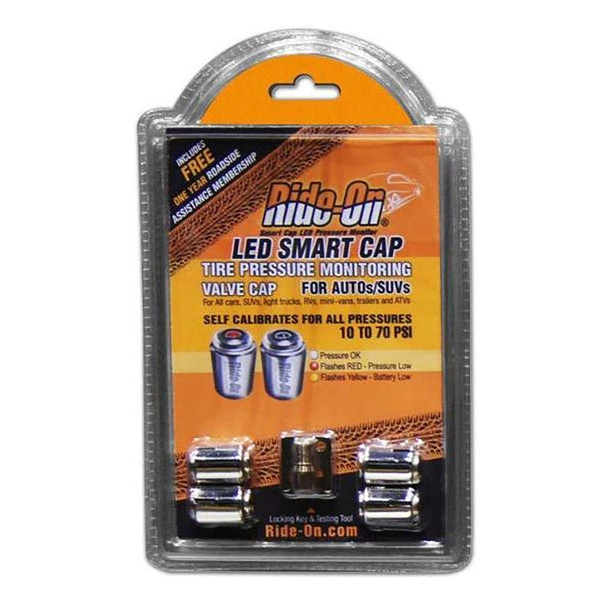 Inovex Led Smart Cap 4 Pack Motorcycle/Light Vehicle 650303