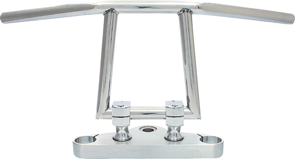 WEST-EAGLE 8inch Attack Bar Stainless / 1inch / W Dimple 719