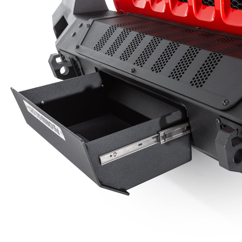 Go Rhino 07-20 Jeep Wrangler JL/JLU/JK/JKU/Gladiator JT Trailline Front Full Width Bumper 230121T