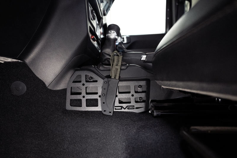 DV8 Offroad 18-23 Jeep Wrangler Center Console Molle Panels CCJL-01