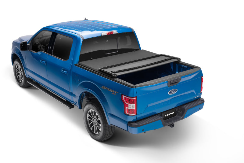 Lund 2023 Chevey Colorado 2023 GMC Canyon (5ft. Bed) Genesis Elite Tri-Fold Tonneau Cover Black 958295