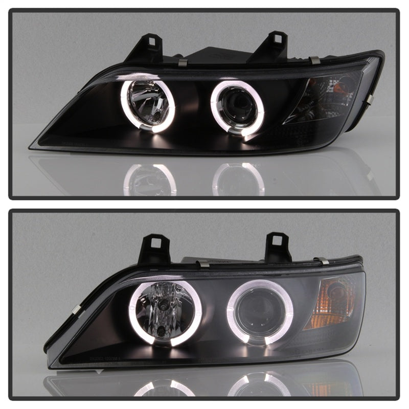Spyder BMW Z3 96-02 Projector Headlights LED Halo Black High H1 Low H1 PRO-YD-BMWZ396-HL-BK 5009081