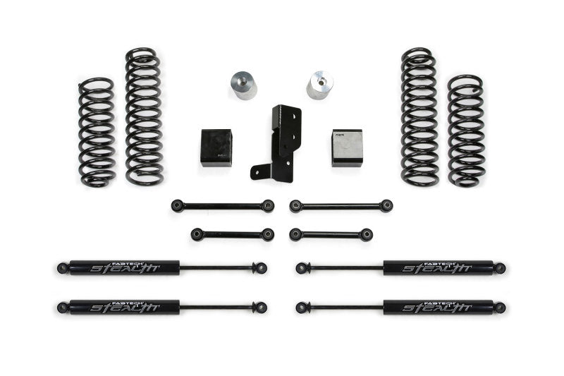 Fabtech 18-21 Jeep JL 4-Door 4WD 3in Sport System w/Stealth K4107M