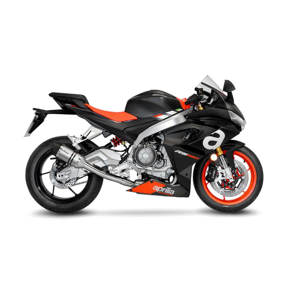 LEOVINCE slip-on Exhaust Stainless Steel 660 RS Tuono 2021-2023 Stainless Steel 14369E 1810-2905