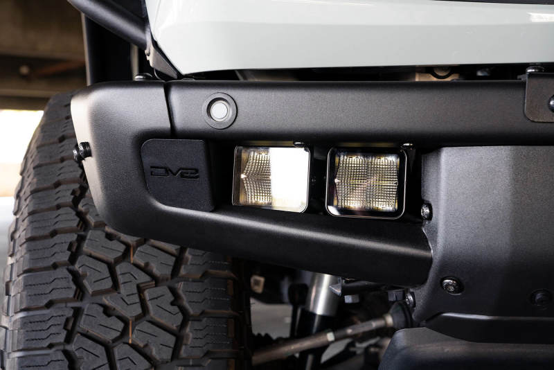 DV8 Offroad 21-22 Ford Bronco Factory Bumper Pocket Light Mount (Pair) 3in LED Pod Lights LBBR-05