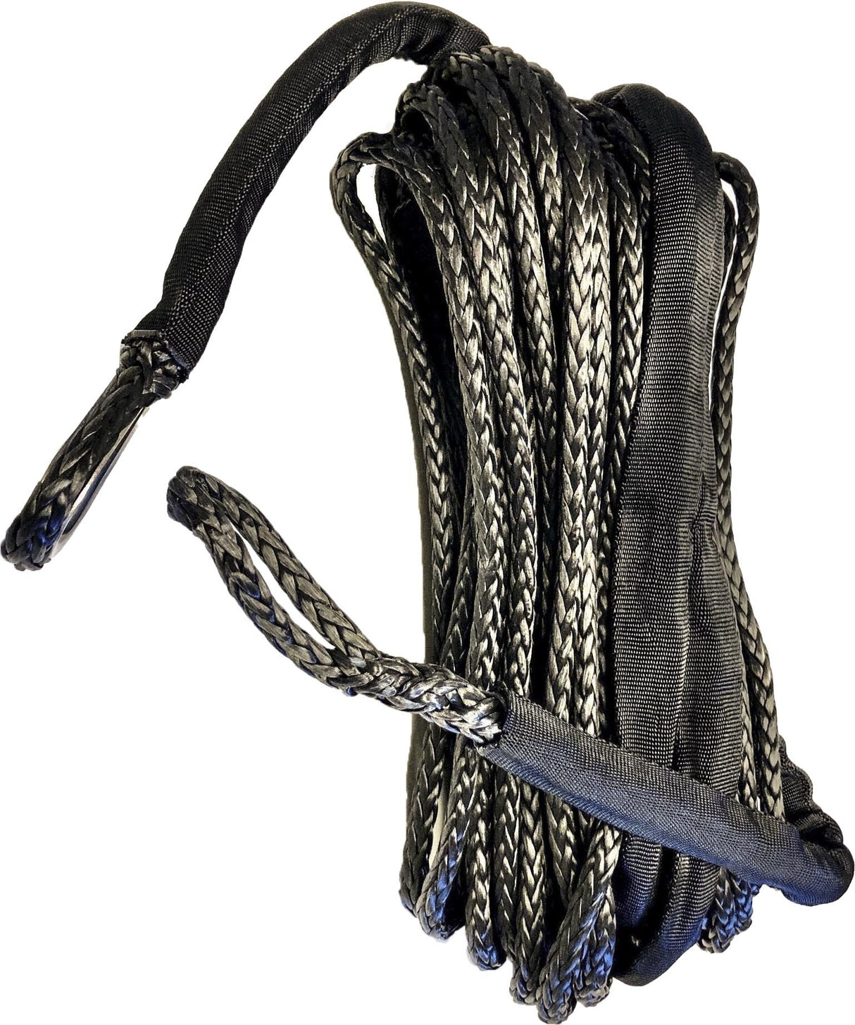 OPEN TRAILSynthetic Winch Rope 3/16" Diameter X 50 Ft. Black600-5050