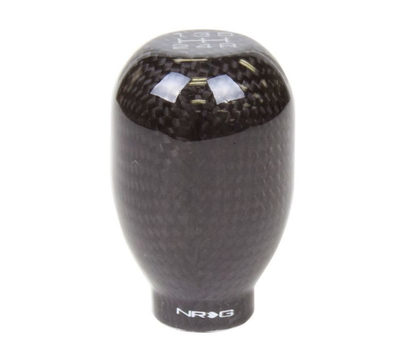 NRG Shift Knob For Honda 42mm - Heavy Weight 480G / 1.1Lbs. - Black Carbon Fiber (5 Speed) SK-100BC-2-W