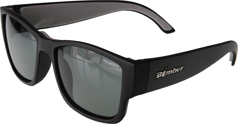 BOMBER Gomer Bomb Floating Eyewear Matte Black W/Polar Smoke GM111