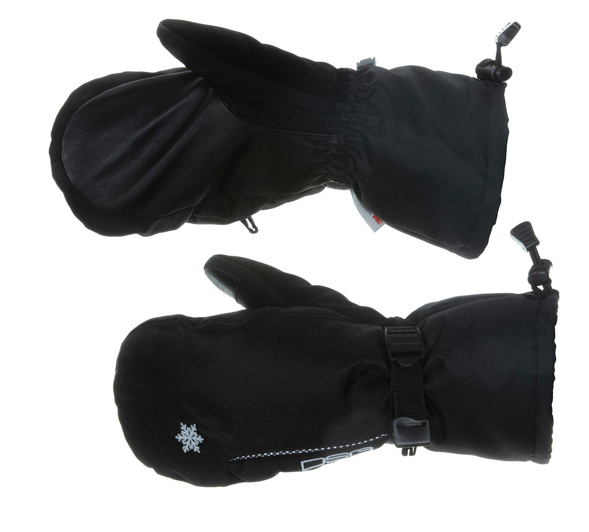 DSG Trail Mitten 2.0 Black Md 99402