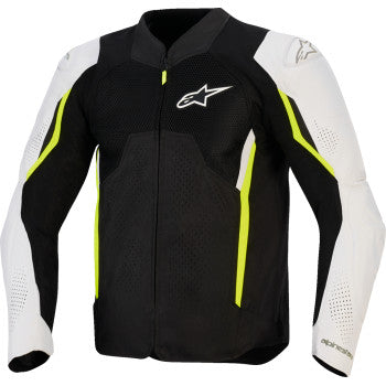 ALPINESTARS AST v3 Air Jacket - Black/Silver/Yellow Fluo - 2XL 3300426-159-2XL