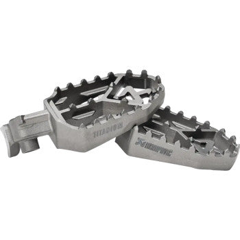AKRAPOVIC Adventure Foot Pegs - Titanium - Yamaha F-Y7T2