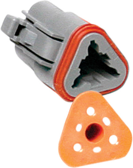 NOVELLOMale Connector Plug 3-Pin GreyDN-3P