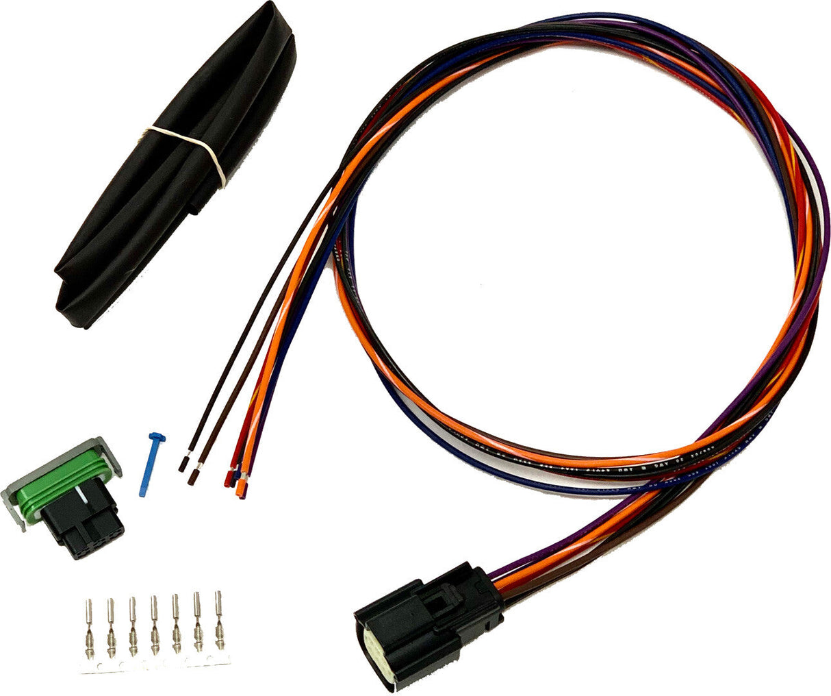 NAMZ CUSTOM CYCLERear Fender Hrnss 6-Pin Molex W/12-Pin Fndr Fascia Conn IncNRFH-02