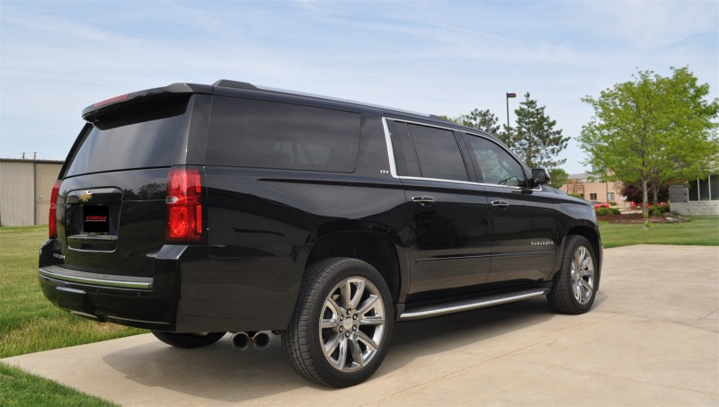 Corsa 2015 GMC Yukon XL 1500 5.3L V8 3in Cat-Back Single Side Exit Twin 4in Polished Tips 14748