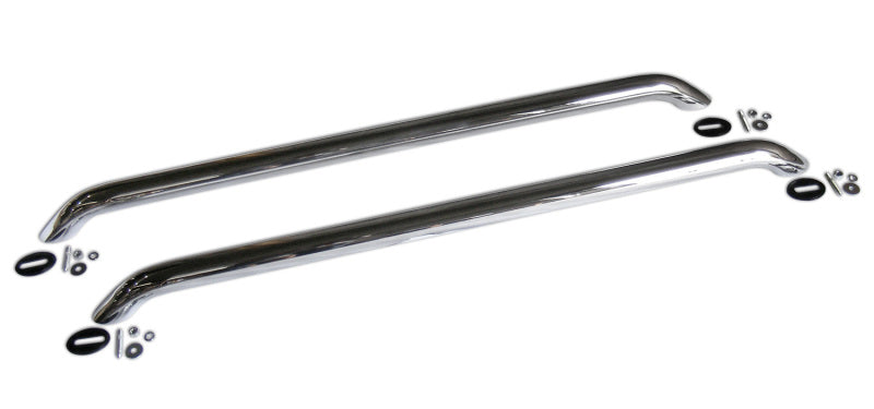 Go Rhino Bed Rails - 67 1/2in Long - w/o Base Plates - Chrome 8067UC