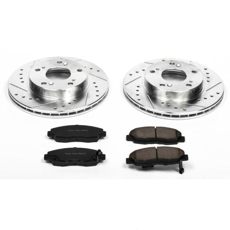 Power Stop 06-11 Honda Civic Front Z23 Evolution Sport Brake Kit K2384