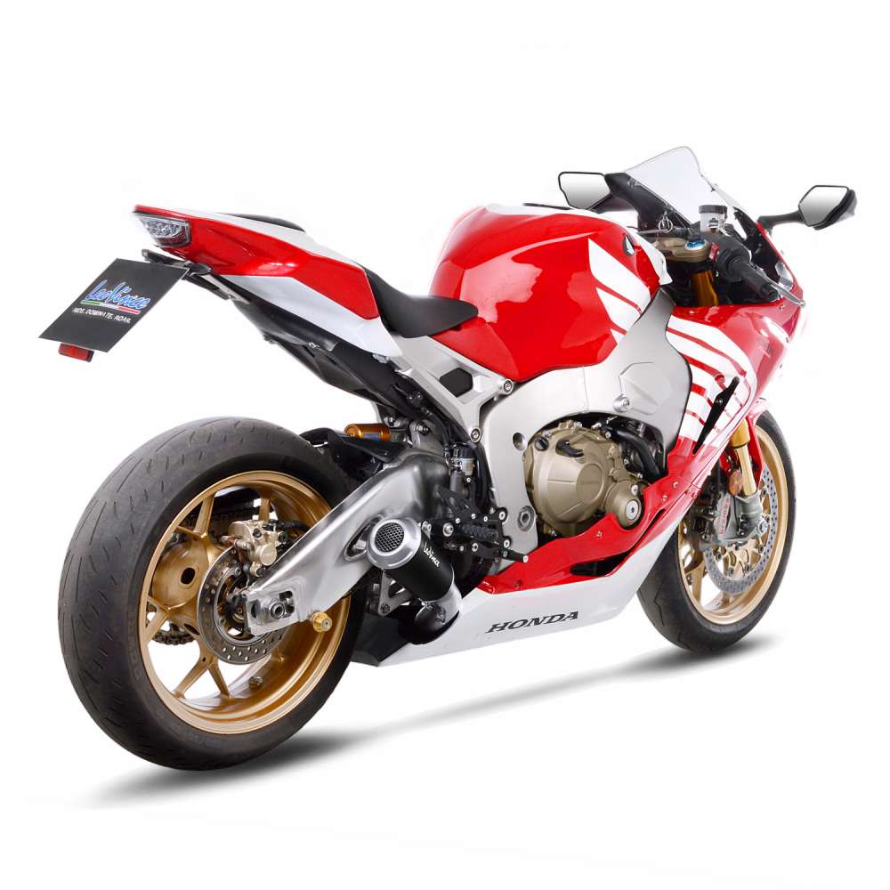 LEOVINCE LV-10 Black Edition Muffler - CBR1000RR 2017-2022 15207BU 1811-3490