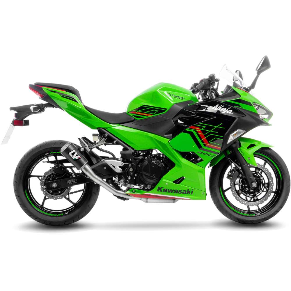 Silenciador LEOVINCE LV-10 Ninja 400 2018-2023 15218C 1811-4117