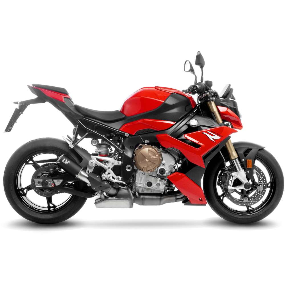 LEOVINCE LV Corsa Slip-On Muffler - Black S1000R 2021-2023 15407B 1811-4499