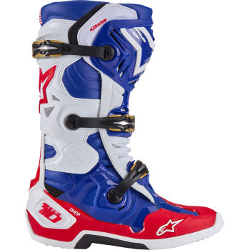 ALPINESTARS Union Tech 10 Boots - Red/White/Blue - US 10 2010020-3372-10