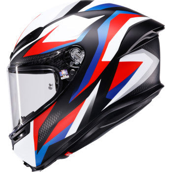 AGV Helmet K6 S Timewarp Matte Black/Red/Blue Md 2118395016-028-M