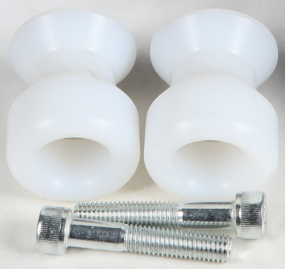 SHOGUN Swingarm Sliders White 701-0330