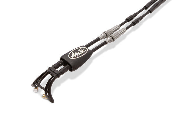 MOTION PRORev 2 Black Vinyl Throttle Push Pull Set Hon01-1336