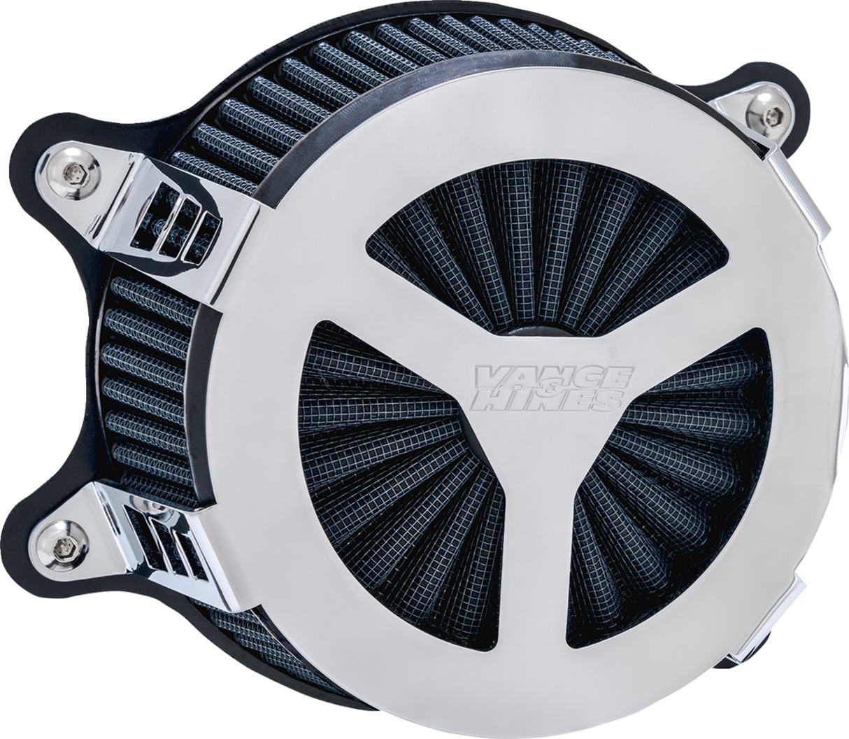 Limpiador de aire VANCE & HINES VO2 Radiant III - Cromo 71450