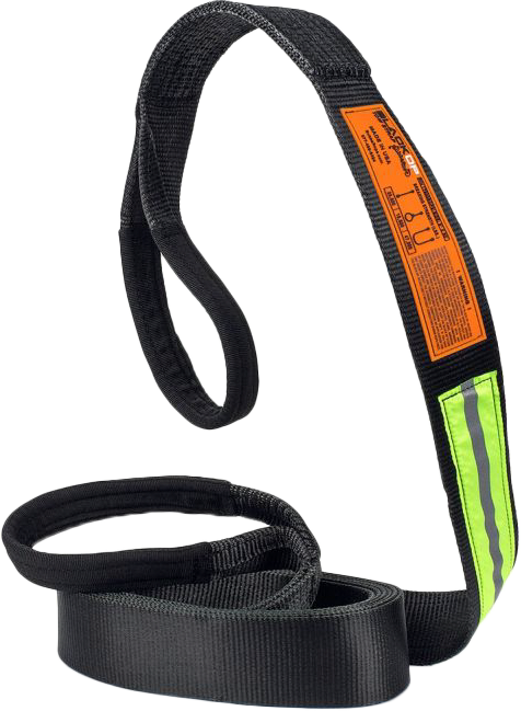 BUBBA ROPES 3"X20' Black Op Tow Stap 17600BOP2