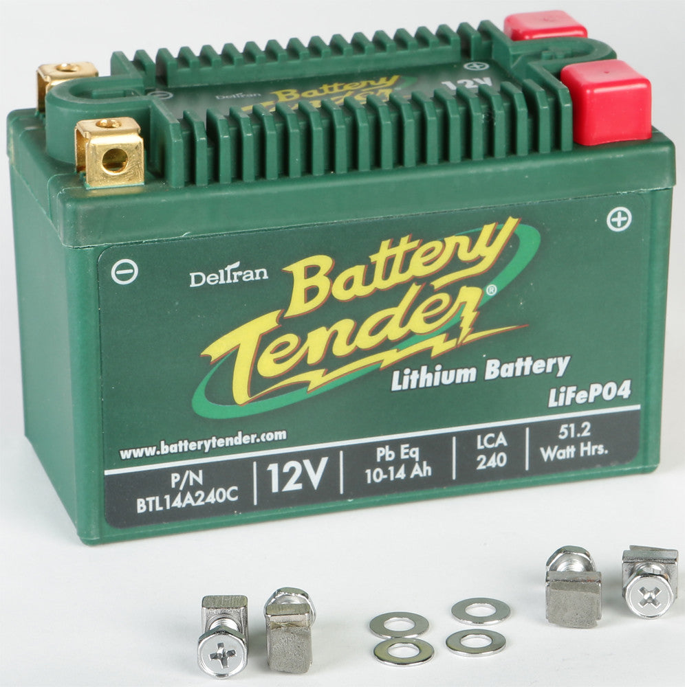BATTERY TENDER Lithium Engine Start Battery 240 Cca BTL14A240C