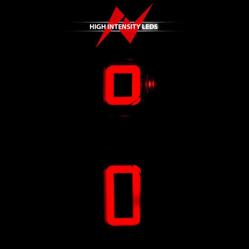 Anzo 19-21 Chevy Silverado Full LED Tailights Black Housing Smoke Lens G2 (w/C Light Bars) 311415