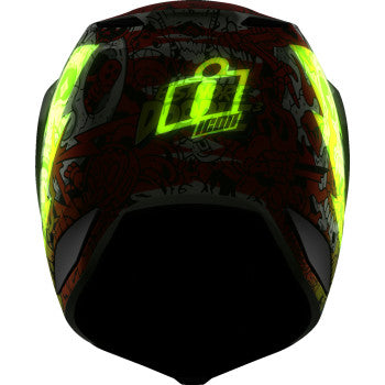 ICON Elsinore™ Helmet - Doodle 3 - White - Medium 0104-3439