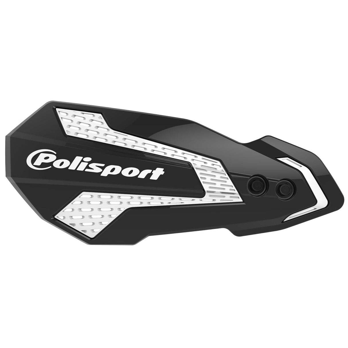 POLISPORT Mx Flow Handguards Black/White 8308200017