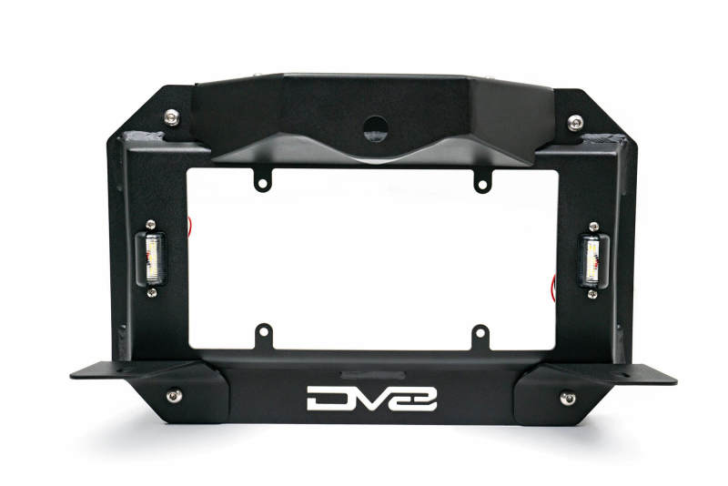 DV8 Offroad 18-22 Jeep Wrangler JL Spare Tire Delete Kit w/Light Mounts TSJL-03
