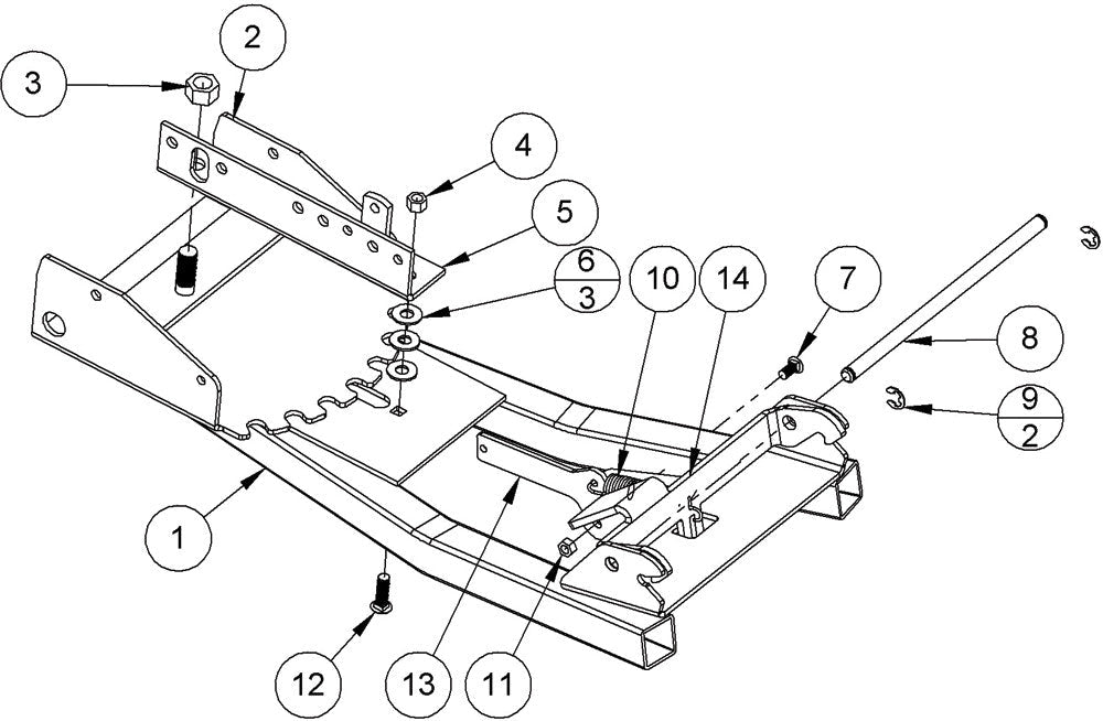 CYCLE COUNTRY Latch Pin CYC2010