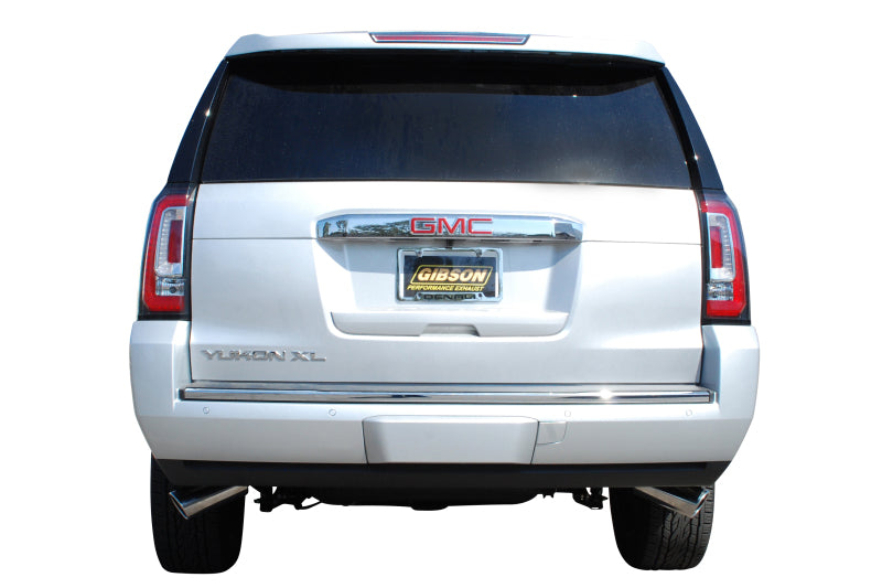 Gibson 14-19 Cadillac Escalade Base 6.2L 3.5in/2.25in Cat-Back Dual Extreme Exhaust - Stainless 65681