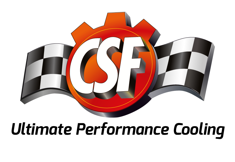 CSF 08-21 Subaru WRX/STI 2-Row 42mm Race-Spec All Aluminum Radiator - Black 7095B