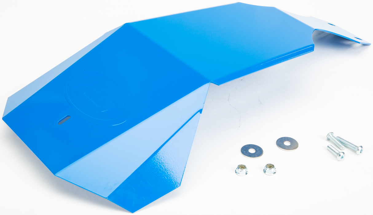 STRAIGHTLINE Skid Plate Blu For Axys Front Bumper S/M 182-112-BLUE