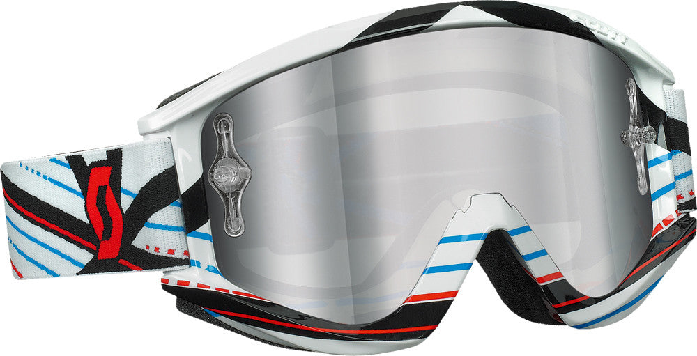 SCOTT Recoil Pro Xi Goggle (Grid Locke White) 217789-3597041