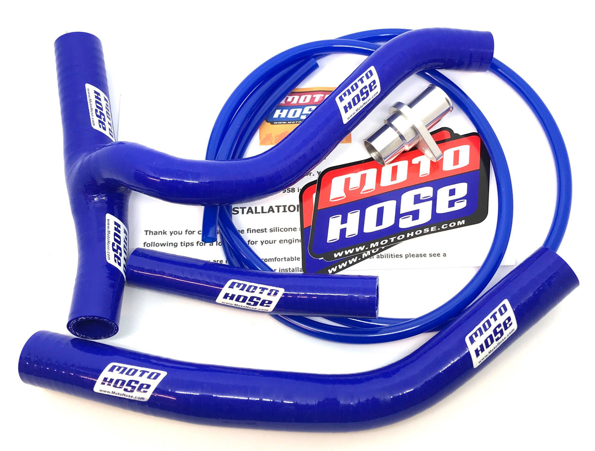 MOTO HOSESilicone Y-Hose Kit (Blue)24-213YB