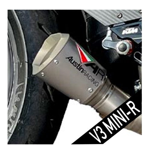 Austin Racing v3 SLIP-ON dB COMPLIANT & RACE EXHAUST 2023 - 2025 KTM DUKE 990/R AUR53