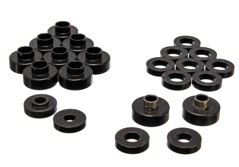 Energy Suspension Cj5-7 Body Mounts - Black 2.4103G