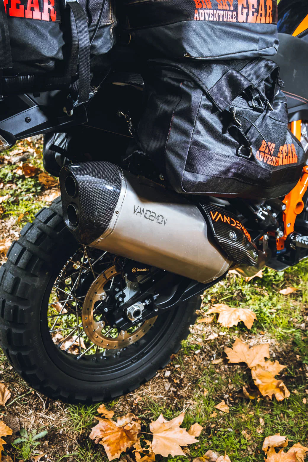 Vandemon KTM 1090-1190-1290 Adventure Full Titanium Exhaust System 2014-19 KTM129ADTIEXHBA VA-55